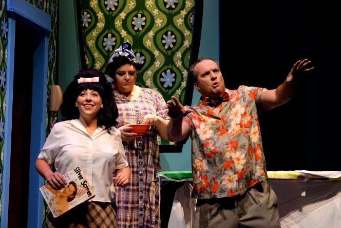 August Stoten in a theatre production